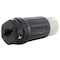Ac Works Locking Plug, SS2-50P, 50 A, 125/250V AC, Screw Terminals, Black CS6365-RK - alternate 3